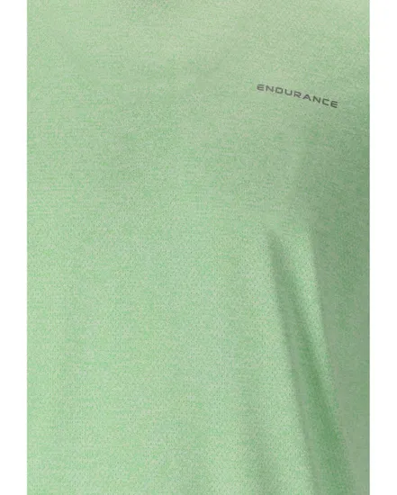 T-shirt Homme BESY M S-S MELANGE TEE Vert