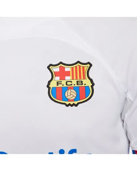 Maillot de football Homme FCB M NK DF STAD JSY SS AW Blanc