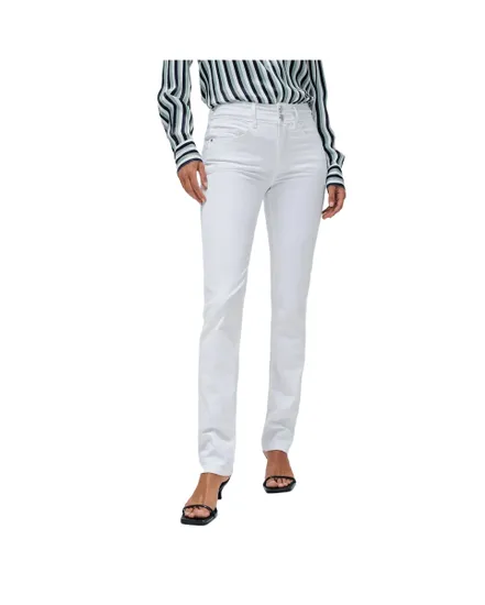 Jean Slim Femme Secret Push In Blanc