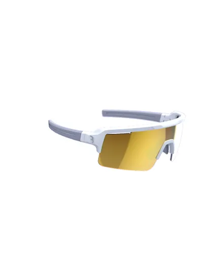 Lunettes Unisexe FUSE Blanc Mat/MLC Orange