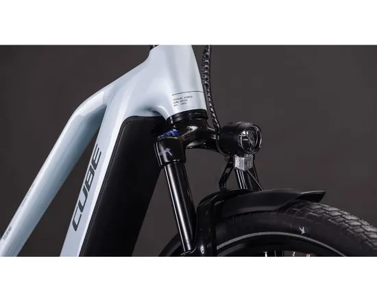 Vélo trekking électrique TOURING HYBRID ONE 600 Bleu Glacier