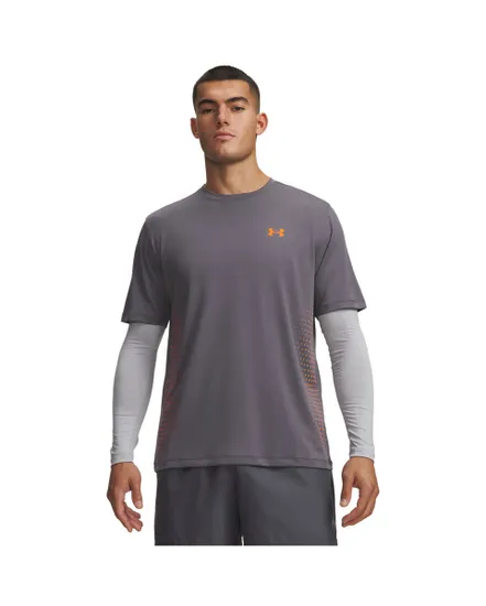 T-shirt Homme UA TECH PLAY SHORT SLEEVE Gris