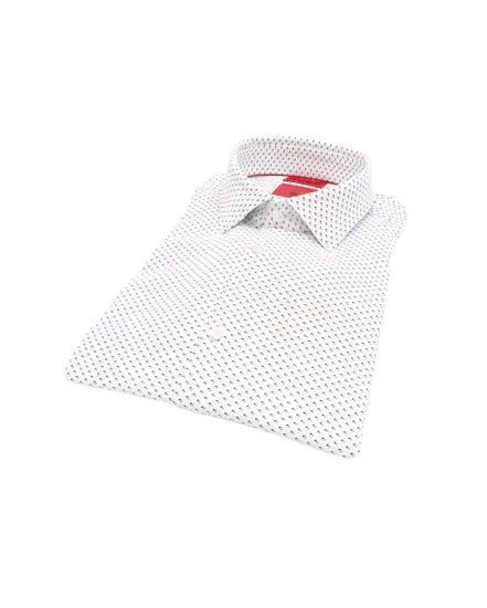 Chemise Homme Kenno Beige-Blanc