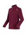 Polaire col zip Femme WOMENS MONTES Bordeaux