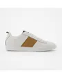 Chaussures Homme COURTCLASSIC TWILL OPTICAL WHITE/TOBACCO Blanc