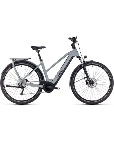 Vélo électrique trekking Femme KATHMANDU HYBRID ONE 625 Gris