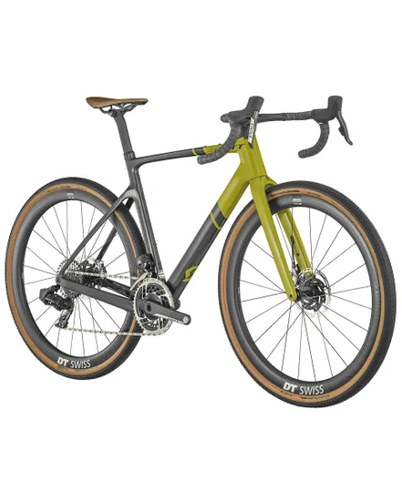 Vélo gravel Unisexe ADDICT GRAVEL TUNED Vert