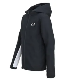 Veste à capuche Enfant UA B RIVAL WVN JACKET Noir