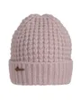 Bonnet Femme COTELE UNI A REVERS Rose