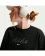 Sweat Enfant G NSW STDIO FLC OVRSZD CRW AOP Noir