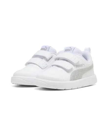 Chaussures Bébé COURTFLEX V3 GLITZ V INF Blanc