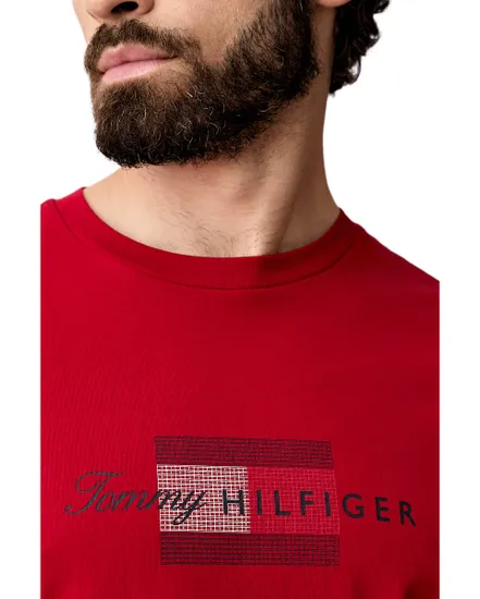 Polo Homme Script Flag