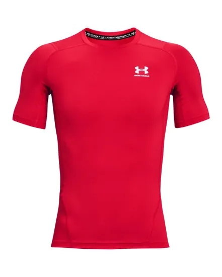 T-Shirt MC Homme UA HG ARMOUR COMP SS Rouge