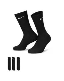 Lot de 3 paires de chaussettes U NK V CUSH CREW 3P VALUE 108 Noir