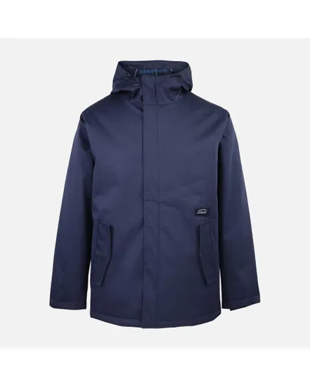 VESTE TWILL DOUBLEE FLANELLE Homme Bleu