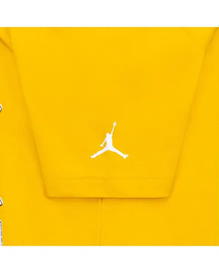 Teeshirt Garçon JUMPMAN JORDAN STACK  SS TEE Jaune