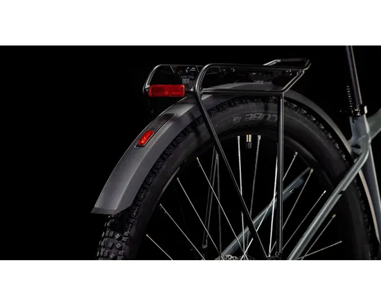 VTT semi rigide Unisexe AIM ONE ALLROAD Gris/Noir