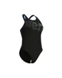 Maillot de bain Femme WOMEN S ARENA FLOWING SWIMSUIT V BA Noir