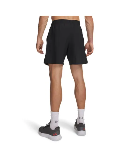 Short Homme UA TECH WOVEN WORDMARK Noir