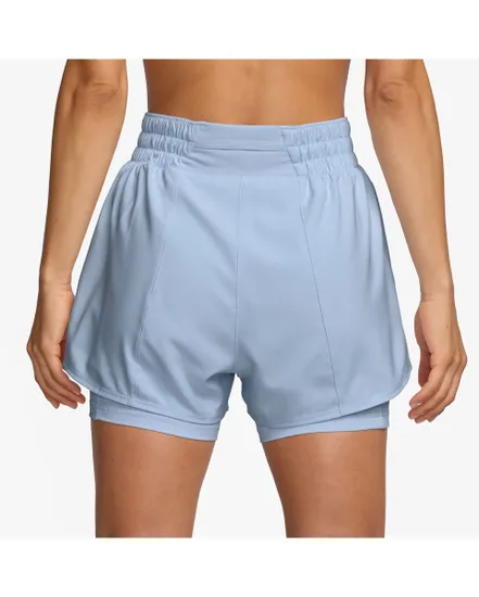 Short Femme W NK ONE DF HR 3IN 2N1 SHORT Bleu