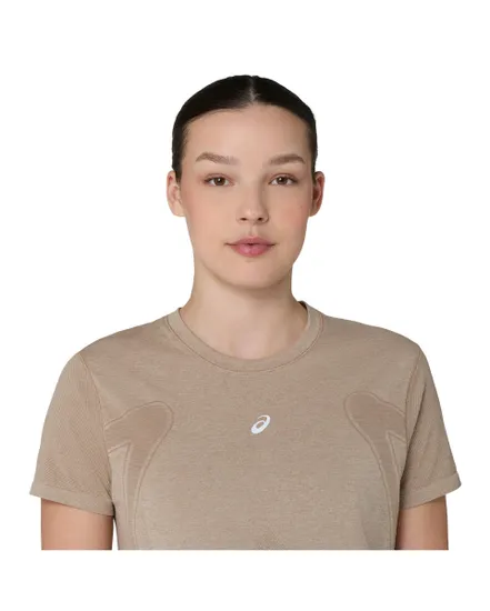 T-shirt Femme ROAD SEAMLESS SS TOP Beige