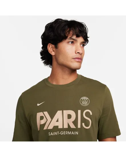 Maillot de football Homme PSG M NK SS MERC TEE Vert