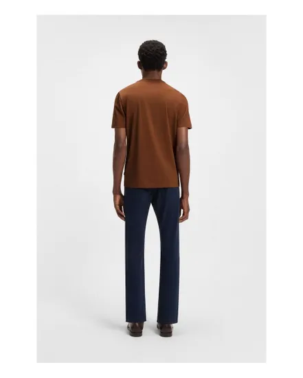 T-shirt col rond Homme THOMPSON Brun Clair,