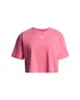 T-shirt Fille UA RIVAL SS Rose