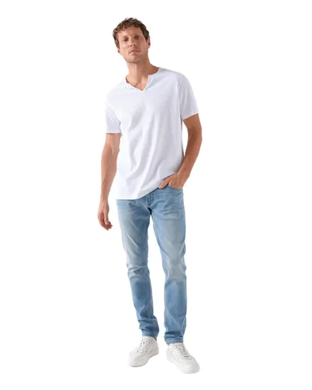 T-Shirt Homme New Vneck Basic Slim Fit