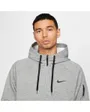 Sweatshirt à capuche manches longues Homme M NK TF HD FZ Gris