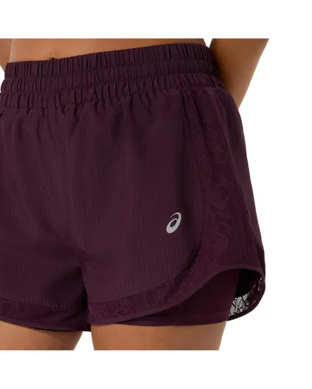 Short Femme NAGINO RUN 2-N-1 SHORT Bordeaux