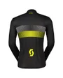 Maillot manches longues Homme RC TEAM 10 Noir/Jaune