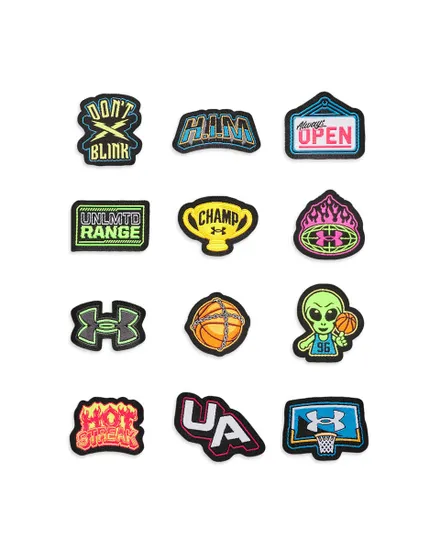 Chaussures de basketball Enfant UA GS JET  25 VC Noir