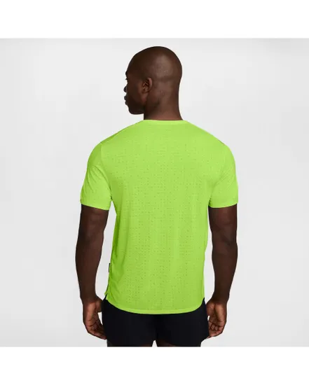 T-shirt Homme M NK DF BREATHE MILER SS TOP Vert