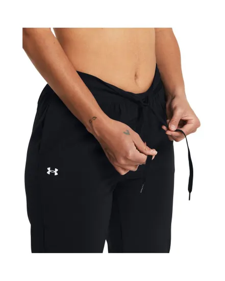 Pantalon de Survêtement Femme ARMOURSPORT HIGH RISE WVN PNT Noir