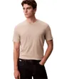 T-shirt col rond Homme SS SUPIMA CHEST EMB CREWNECK TEE Marbre