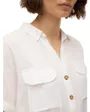 Chemise Femme VMBUMPY SS SHIRT WVN GA NOOS