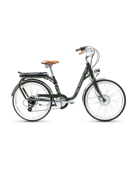 Vélo électrique urbain Unisexe ELC01 24 400 Wh Vert