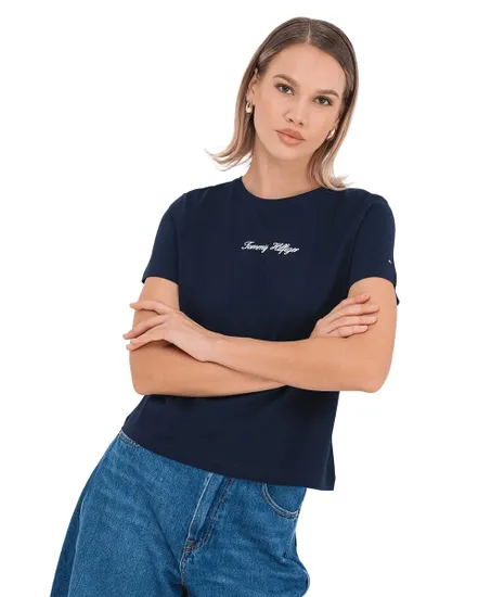 T-Shirt Femme Classic Script Reg S