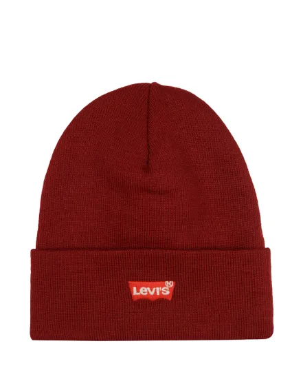 Beanie Homme Femme Rouge Batwing