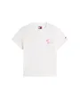 Tee-shirt Femme Bubble Logo Ecru