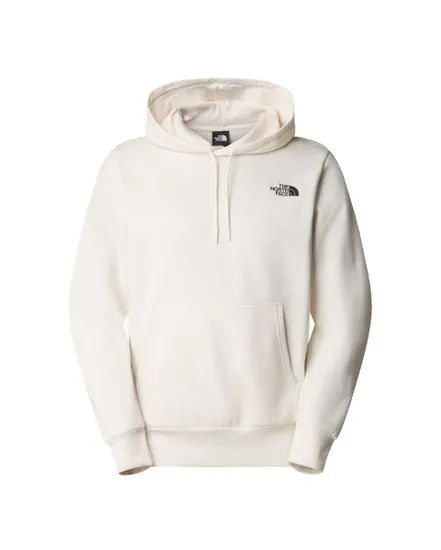 Sweat à capuche Homme M HOOD LOGO P/O Blanc