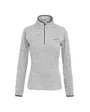 Polaire col zip Femme WOMEN S YONDER II Blanc