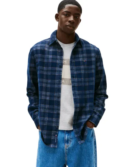 Chemise Homme Carreaux Côtelé