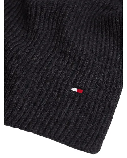 Écharpe Homme TH FLAG PIMA COTTON Gris Charbon