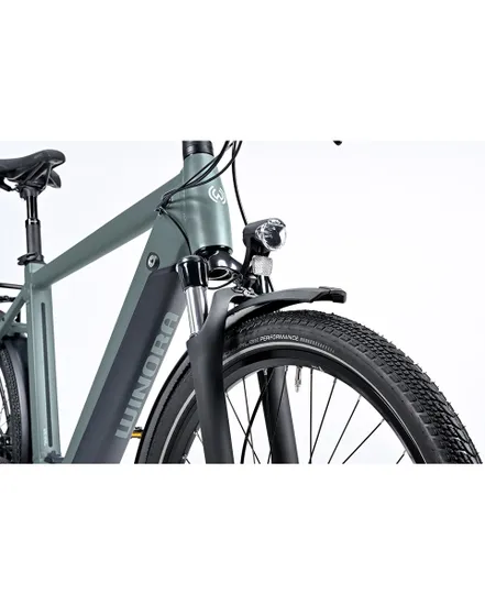 Vélo électrique urbain Unisexe SINUS R8EF WAVE Bleu Gris