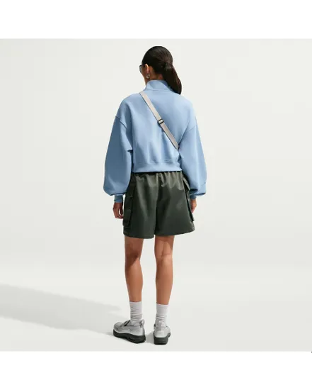 Sweat Col Montant Femme Nike Studio Fleece Crop