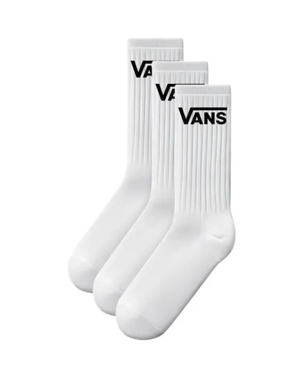 Lot de 3 paires de chaussettes Homme CLASSIC CREW Blanc
