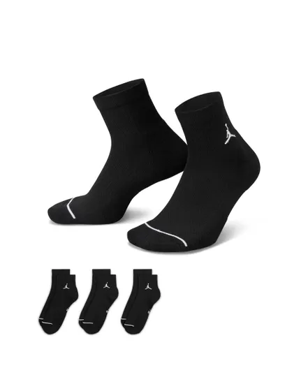 Lot de 3 paires de chaussettes U J ED CUSH POLY ANKLE 3PR 144 Noir