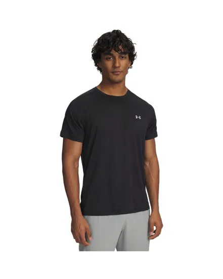 T-shirt Homme UA VELOCITI REFLCT SS Noir